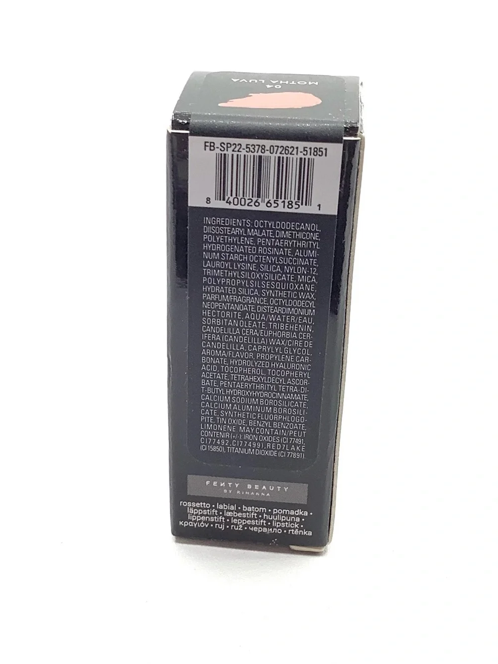 Fenty Beauty Semi-Matte Lipstick Refill — Motha Luva Pink Nude